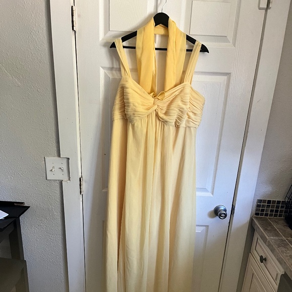 David's Bridal Dresses & Skirts - Canary Yellow~Formal Gown~